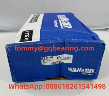 2-15/16 Bore Sealmaster MPD-47 CXU دو بولت بالش بلوک گلوله ای مواد آهن ریخته شده