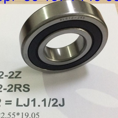 RLS12-2RS / LJ1.1/2-2RSJ سایز اینچی لوله های اتومبیل لوله های گلوله ای در عمق 38.1*82.55*19.05mm