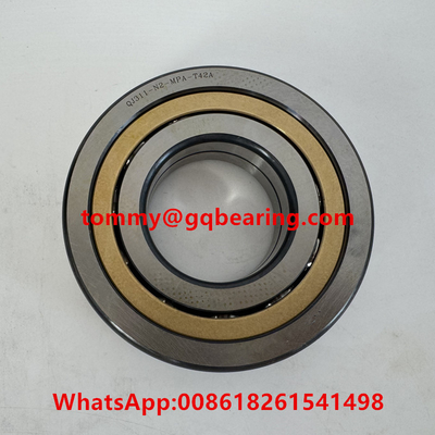 FAG QJ311 QJ311-N2-MPA-T42A چهار نقطه تماس توپ حامل قفس مس 55x120x29mm