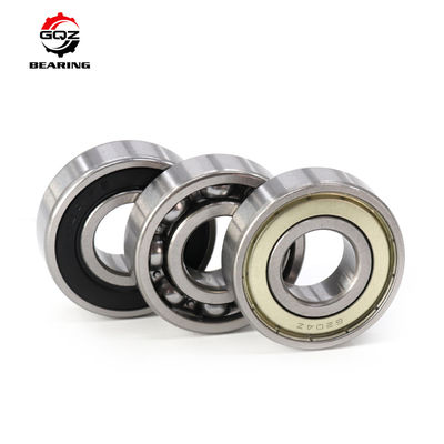 6206 6206-Z 6206-2Z 6206-RS 6206-2RS 30*62*16mm Ball Bearing Chrome Steel Precision Bearing برای تجهیزات موتور برق