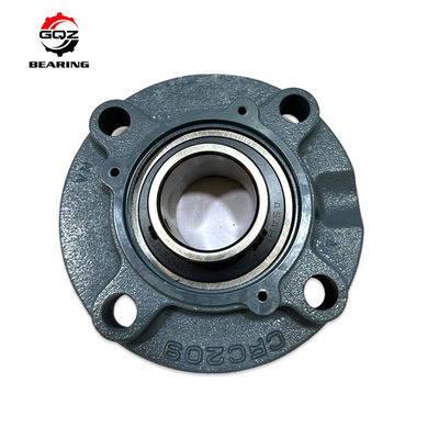 محفظه فلنج گرد UCFC209 4 پیچ با بلبرینگ ساچمه ای و پیچ تنظیم، شفت 45 میلی متری