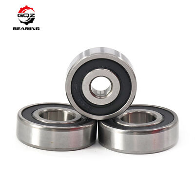 GQZ 6004 2RSR Single Row Deep Groove Ball Bearing 20mm Bore Double Lip Rubber Sealed Rolling Bearing