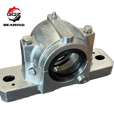 UP004-2F بلوک بالش قفل منحرف 20mm 2F دو انگشت فولادی بسته بندی آلیاژ روی