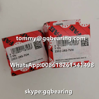 FAG 2302-2RS-TVH نایلون قفس خود تراز کننده توپ 15*40*17mm