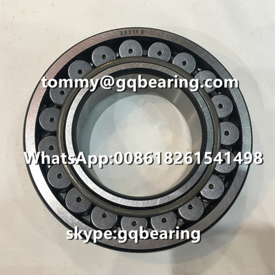 تولیدی چینی P4 چرخدار کروی 22211E دو ردیف چرخدار کروی 55*100*25