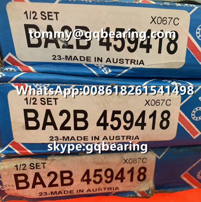 Gcr15 فولاد مواد SKF BA2B 459418 مس مواد قفس دقیق زاویه ای تماس توپ پرت