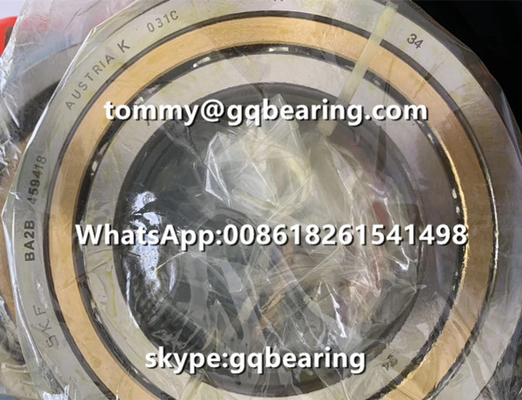 Gcr15 فولاد مواد SKF BA2B 459418 مس مواد قفس دقیق زاویه ای تماس توپ پرت