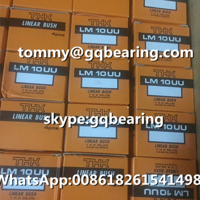 دقت بالا ژاپن منشأ THK LM10 LM10UU لاستیک مهر و موم شده خطی بالر