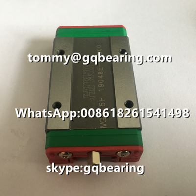 مواد فولاد ضد زنگ HIWIN MGN15H بلوک خطی دقیق دقیق MGN15C اسلاید خطی