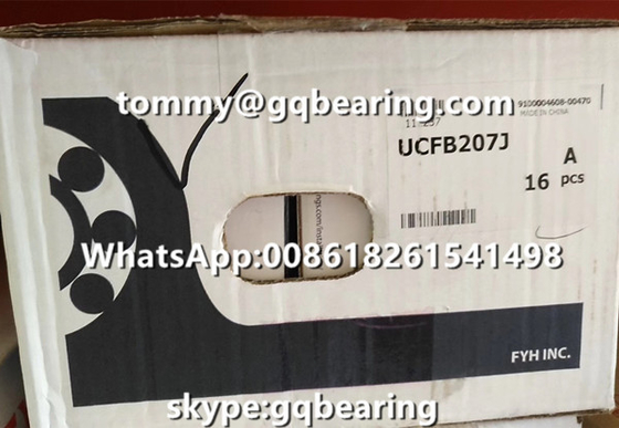 مواد آهن ریخته شده FYH UCFB207J 3-bolt Flanged بالش بلوک بالش UCFB207