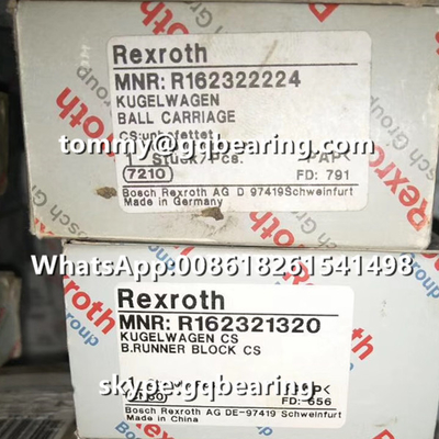 رکسروث R165321420 ماده فولادی نوع فلنج طول استاندارد بلوک خطی ارتفاع استاندارد