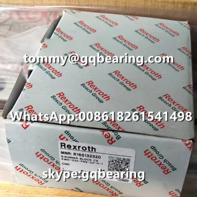 رکسروث R165132320 ماده فولادی نوع فلنج طول استاندارد ارتفاع استاندارد بلوک رنر