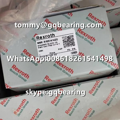 رکسروث R165141420 ماده فولادی نوع فلنج طول استاندارد ارتفاع استاندارد بلوک رنر