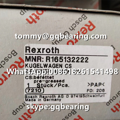 رکسروث R165132222 ماده فولادی نوع فلنج طول استاندارد ارتفاع استاندارد بلوک رنر