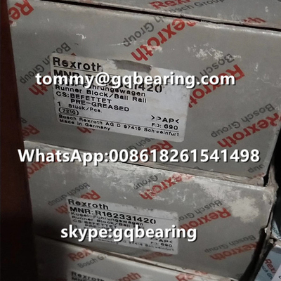 دقت نرمال Rexroth R162331420 نوع باریک طول طولانی ارتفاع استاندارد حمل خطی