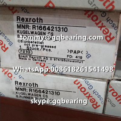 رکسروث R165121120 ماده فولادی نوع فلنج طول استاندارد ارتفاع استاندارد بلوک رنر