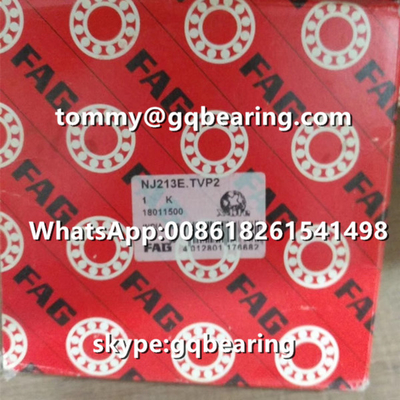 قفس نایلون Gcr15 ماده فولادی FAG NJ2203E.TVP2 یک ردیف حلقه ای رولر 17 x 40 x 16 میلی متر