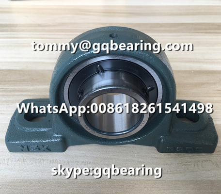 مواد آهن ریخته شده از ژاپن NSK UCP208D1 دو بولت بالش بلوک بال بیئر