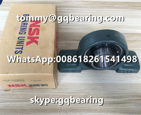 مواد آهن ریخته شده از ژاپن NSK UCP208D1 دو بولت بالش بلوک بال بیئر
