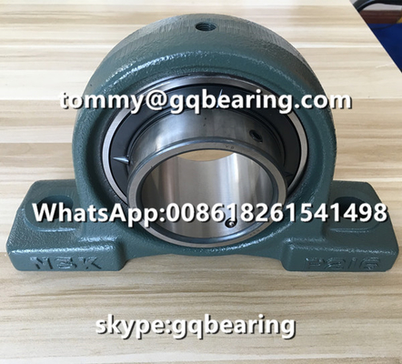 ژاپن منشأ مواد آهن ریخته NSK UCP216D1 دو بولت بالش بلوک بال بیئر