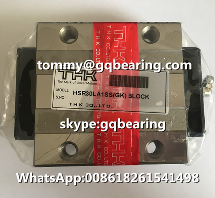 Gcr15 مواد فولادی THK HSR30LA HSR30LA1SS HSR30LA1SS ((GK) بلوک خطی پهنای نردبان خطی 90mm