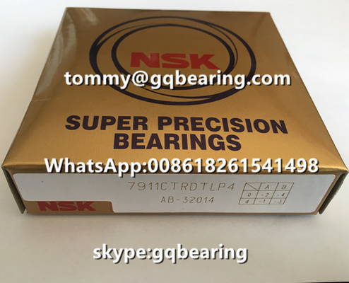 برنامه CNC Spindle NSK 7911CTRDTLP4 Super Precision Angular Contact Ball Bearing