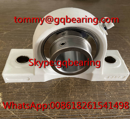 38.1mm سوراخ UCP208-24 مواد POM واحد های خانه پلاستیکی UCP208-24 استیل ضد زنگ بالش بلوک بال