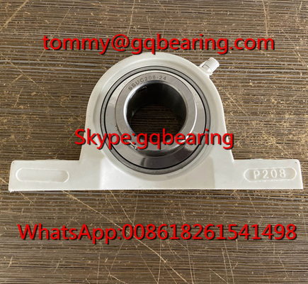 38.1mm سوراخ UCP208-24 مواد POM واحد های خانه پلاستیکی UCP208-24 استیل ضد زنگ بالش بلوک بال
