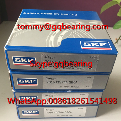 Tandem پشت به پشت تطبیق SKF 7016 CD/P4A QBCA Super Precision Angular Contact Ball Bearing