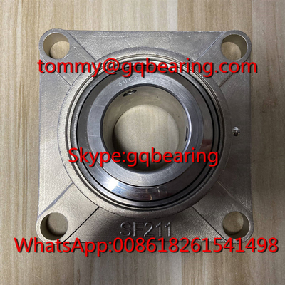 SSUCF211-32 واحد های مسکونی با چهار پیچ از فولاد ضد زنگ UCF211-32 بالش بلوک