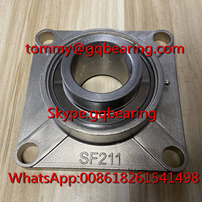 SSUCF211-32 واحد های مسکونی با چهار پیچ از فولاد ضد زنگ UCF211-32 بالش بلوک