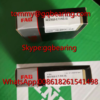 توپ های مواد سرامیکی FAG HCS7010- C- T- P4S- UL محموله توپ تماس زاویه ای با سرعت بالا