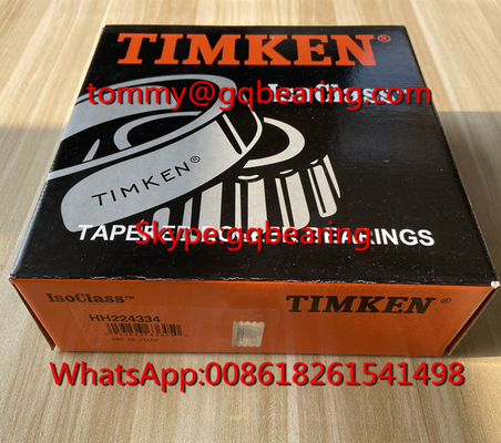 Gcr15 فولاد TIMKEN HH224334 / HH224310 اینچ ابعاد لاستیک کانری