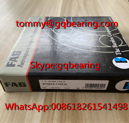 زاویه تماس 25 درجه FAG B71924-E-T-P4S-UL Super Precision Angular Contact Ball Bearing