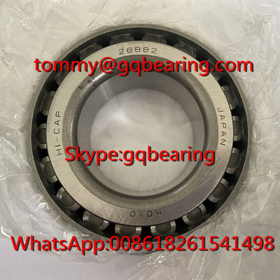 مواد فولادی Gcr15 Koyo HI-CAP 26882/26822 Inch Type Tapered Roller Bearing