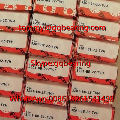 اسلوواکی منشأ FAG 3201-BB-2Z-TVH قفس نیلونی دو ردیف گوشه ای لوله تماس 3203-BD-2Z-TVH