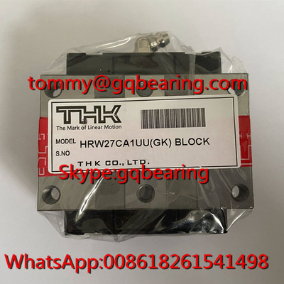 Gcr15 فولاد مواد THK HRW27CA بلوک خطی HRW27CA1UU ((GK) دقیق خطی هدایت لیزینگ