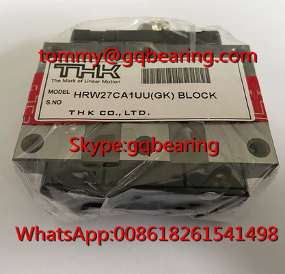 Gcr15 فولاد مواد THK HRW27CA بلوک خطی HRW27CA1UU ((GK) دقیق خطی هدایت لیزینگ