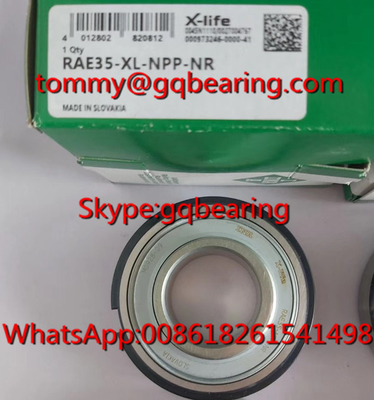 مواد فولادی Gcr15 INA RAE35-XL-NPP-NR لوله ورودی شعاعی با طوق قفل محرک