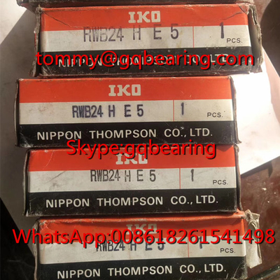 منشأ ژاپن Gcr15 مواد فولادی IKO RWB32HE5 محموله رولر خطی دقیق