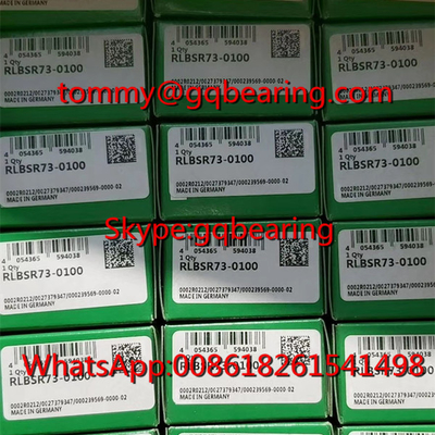 GCR15 مواد فولادی INA RLBSR73-0100 ماشین نساجی لاغری تک ردیف لاغری گلوله ای شکاف عمیق