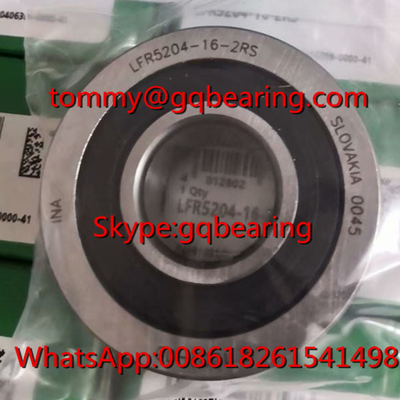 Gcr15 مواد فولادی INA LFR5204-16-2RS پرتوی رولر مسیر LFR5204-16-2RS-RB پرتوی 20*52*22.6mm