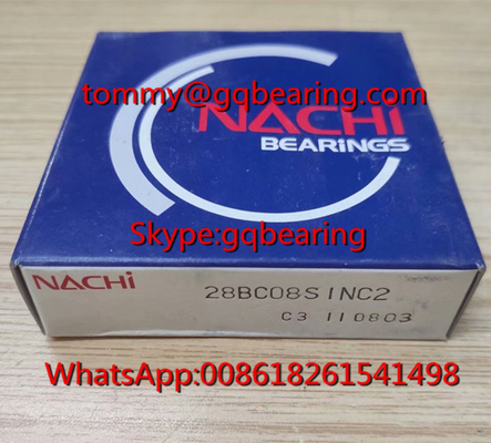 NACHI 28BC08S1NC2 تک ردیف گره عمیق گلوله ای گیربکس گیربکس قطر داخلی 28mm