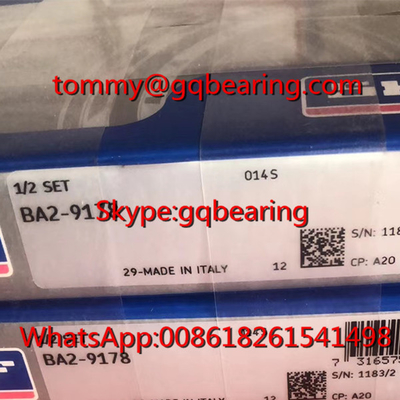 مواد Gcr15 SKF BA2-9178 فوق دقیق زاویه ای تماس توپ قرار دادن مهر نوع ZZ 2RS باز