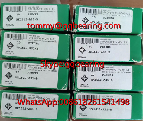 INA HK1612-AS1-B کشش چرخدار سوزن جام کشیده شده با پایان باز