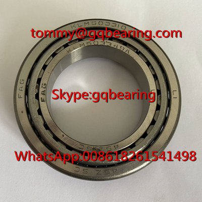 مواد فولادی Gcr15 FAG KLM503349/KLM503310 ماشین آلات