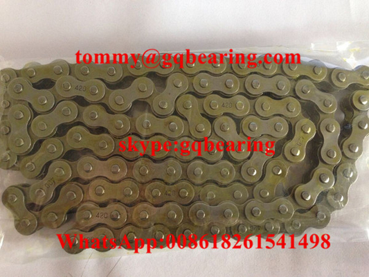 12.7mm Pitch 40MN 428H زنجیر موتورسیکلت زنجیری از فولاد ضد زنگ ISO9001