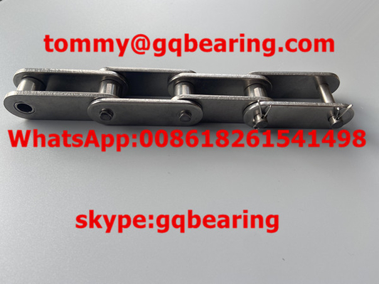 50.8mm SUS316 C2080H زنجیره ناقل دو طرفه ضد خوردگی فولاد ضد زنگ
