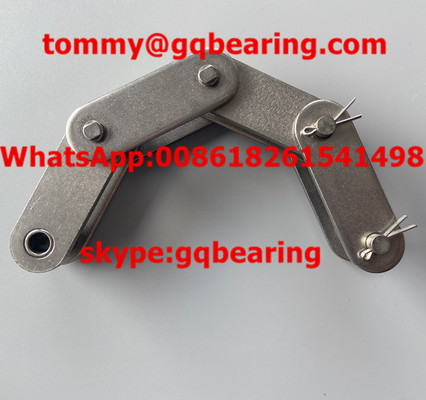 50.8mm SUS316 C2080H زنجیره ناقل دو طرفه ضد خوردگی فولاد ضد زنگ