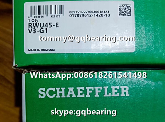 محموله خطی گلوله ای فولادی ضد زنگ RWU45-E-V3-G1 محموله رولر استاندارد